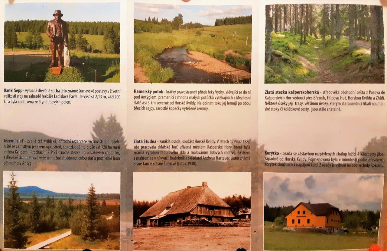 Horska Kvilda - Ubytovani U Chvalu Buitenkant foto